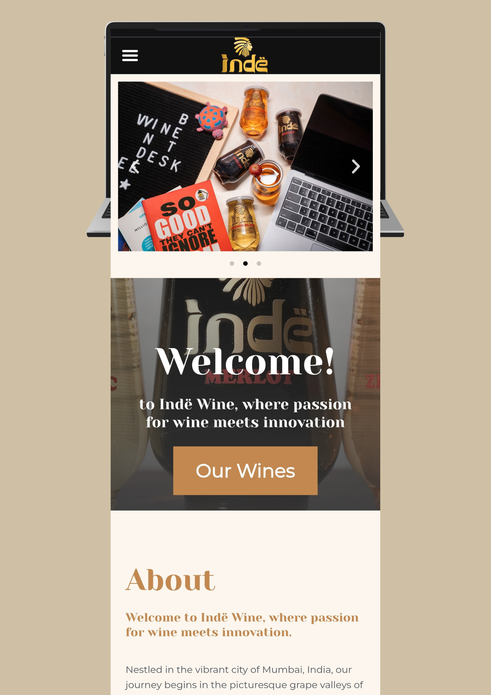 Inde Website